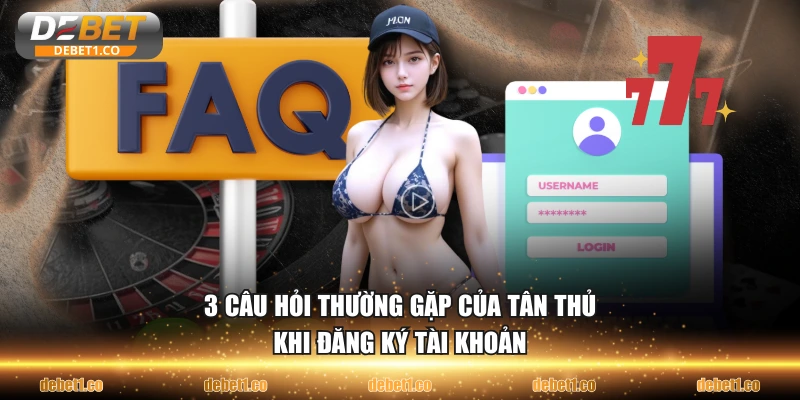 3 câu hỏi thường gặp của tân thủ khi đăng ký tài khoản