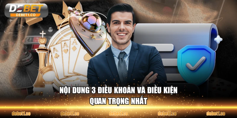 Nội dung 3 điều khoản và điều kiện quan trọng nhất